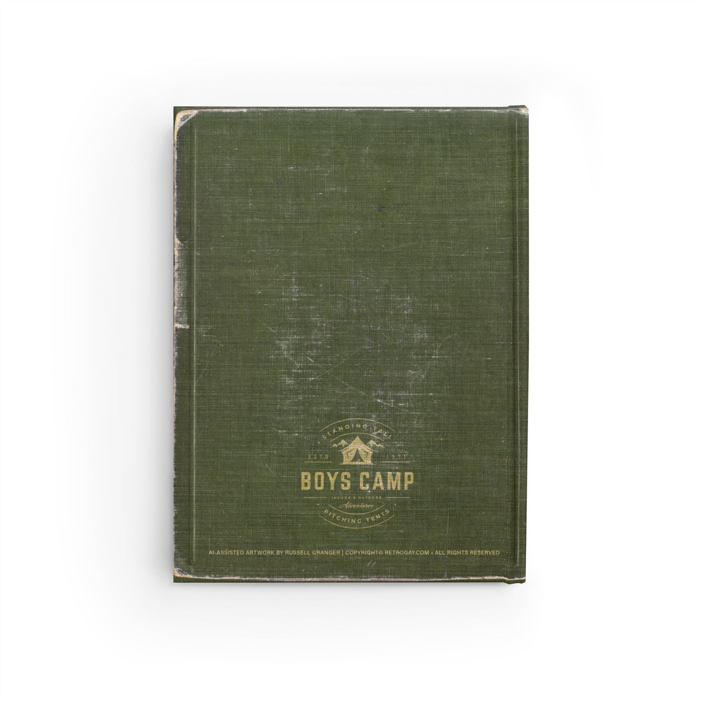 Stories from Boys Camp | 1921 Book Jacket Journal (Blank)